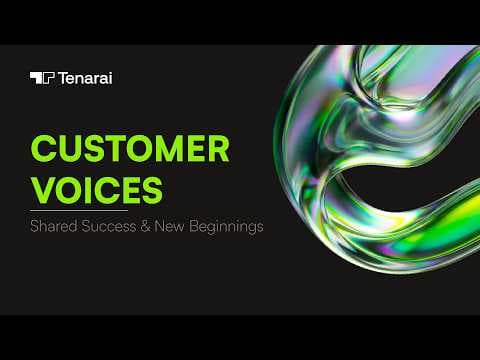 Customer Voices Pt.1 | #WeAreTenarai | Accelerating the AI Enterprise