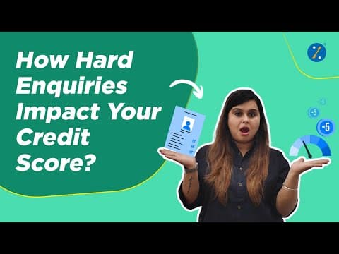 How Credit Card Hard Enquiry Impact Your Credit Score? | What is Hard Enquiry in Credit Score?