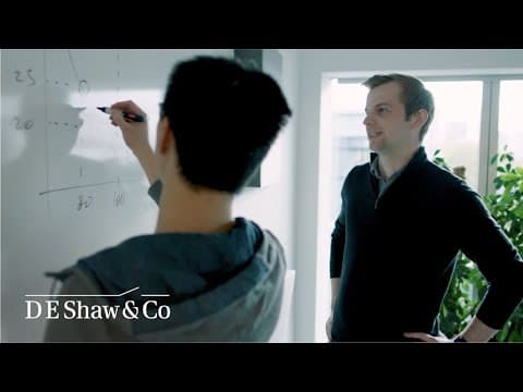 2022 Intern Welcome Video (The D. E. Shaw Group)