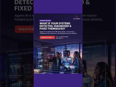 Join the Webinar – Agentic AI for Site Reliability Engineering