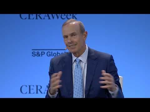 Chevron CEO Mike Wirth at CERAWeek 2025