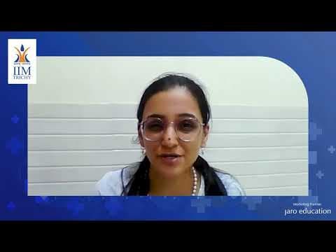 Navigating Healthcare Administration: Madhavi Chimnani’s IIM Tiruchirappalli Experience