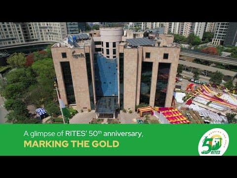 50 Years of RITES: Celebrating Innovation and Excellence
