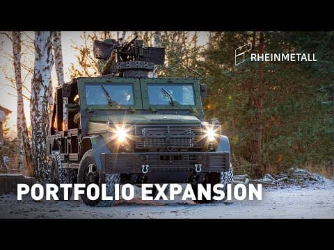 Rheinmetall präsentiert neues Luftlandefahrzeug Caracal