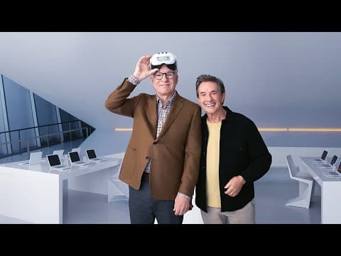 Steve Martin is tearing up the virtual reality dance floor. Dance like a 2%er.
