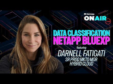 Data CHAOS: The Problem AND Solution to AI & Compliance | NetApp ONAIR