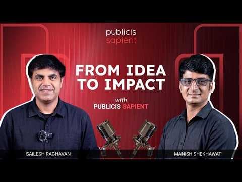 Is AI the End of Traditional UX Design? | Idea to Impact – Voices from Publicis Sapient