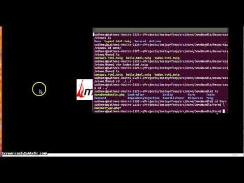 Symfony2 Hello World Program