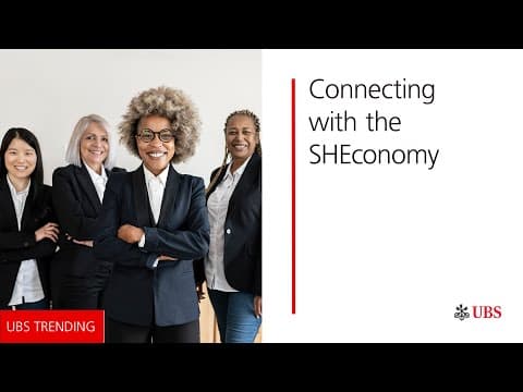 Women's wealth transfer could be the "perfect storm" | UBS Trending