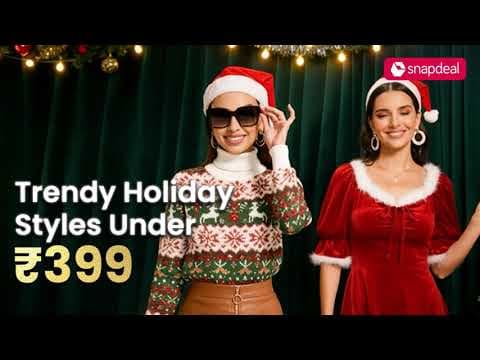 NOW LIVE | Snapdeal Big Christmas Sale | 25-26 Dec