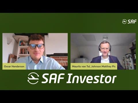 The SAF Podcast with Maurits van Tol | Partnerships & technology