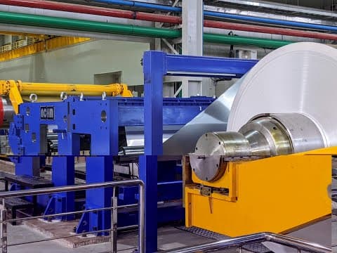Commissioning of Aluminium Foil Manufacturing Facility