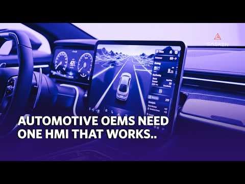We built a navigation HMI that actually adapts, without starting over every time.