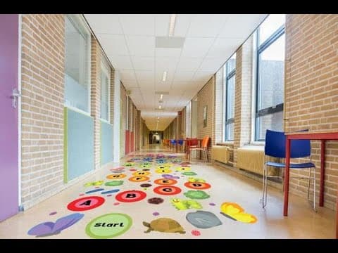 Sensory Graphics Installation at Elementary School