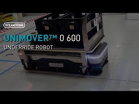 UniMover™ 0 600 - Underride Robot | Oceaneering Mobile Robotics (OMR)