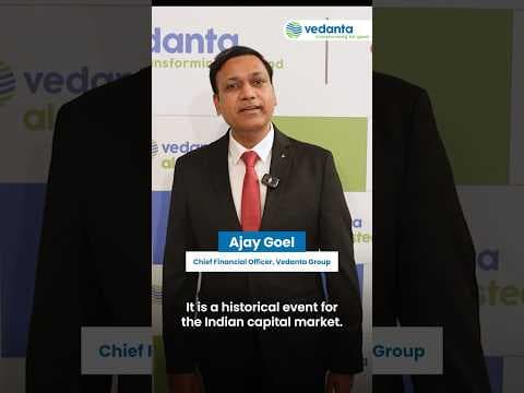 Ajay Goel, Chief Financial Officer, Vedanta Group on the listing of #4NewVedantas | Vedanta Group