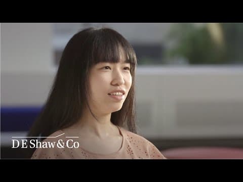 Nan on Culture & Colleagues (The D. E. Shaw Group)