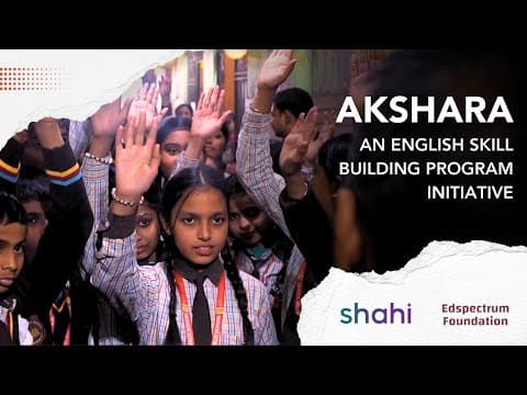 Akshara: An English Skill Building Program Initiative