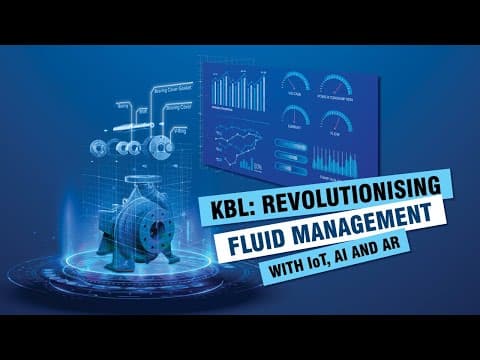 Revolutionising Fluid Management With IoT, AI and AR - Kirloskar Brothers Limited