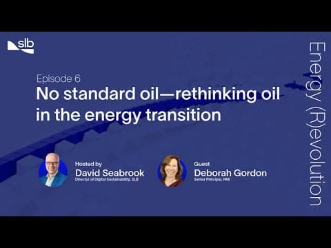 No standard oil—rethinking oil in the energy transition