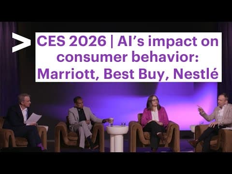 CES 2026 - Shift in consumer behavior with the impact of AI