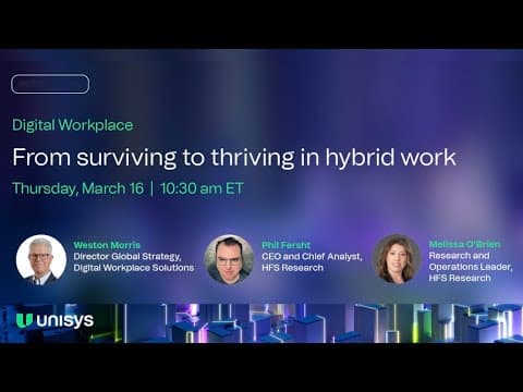 From Surviving to Thriving in Hybrid Work