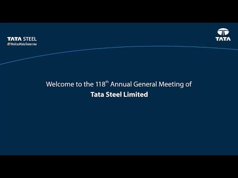 Tata Steel | 118th Annual General Meeting