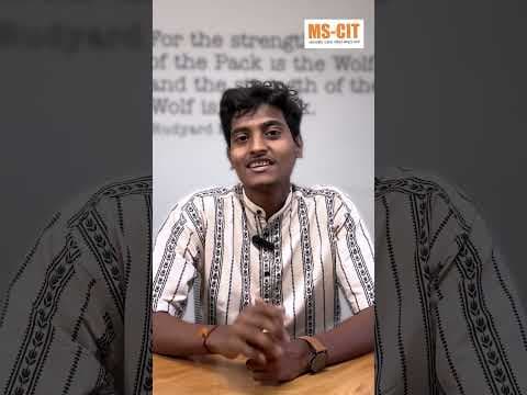 २ कोटी विद्यार्थी... १ विश्वास! MS-CIT!