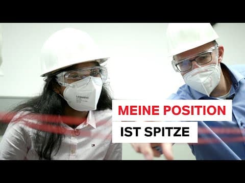 17-Jährige leitet Produktion für Kunststoffe bei LANXESS