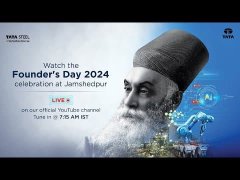 Founder's Day 2024 Celebrations | LIVE from Jamshedpur