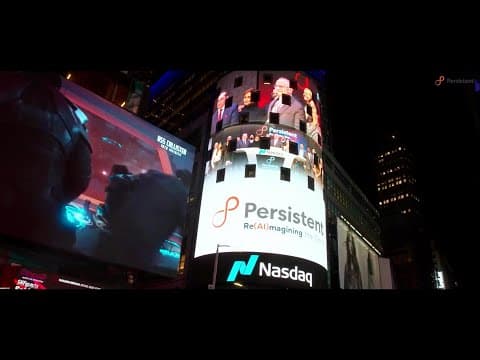 Marking Milestones, Making Impact: Persistent at the Nasdaq MarketSite