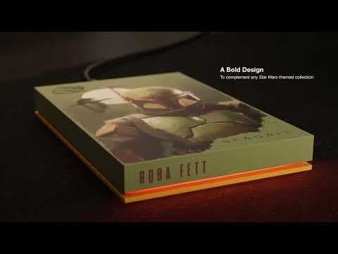 Seagate | Let Your Drive Do the Talking with the Boba Fett Drive Special Edition Drive