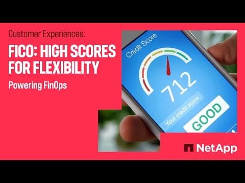 FICO - High scores for flexibility, powering FinOps