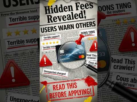Hidden charges of credit cards?