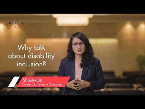 Why talk about Disability Inclusion?