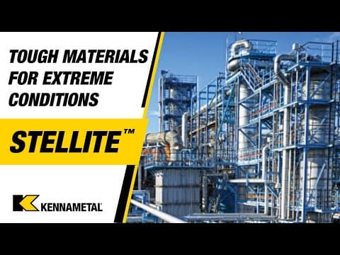 Unlock the Power of Wear Protection – Discover Kennametal Stellite™