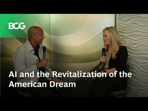 AI and the Revitalization of the American Dream