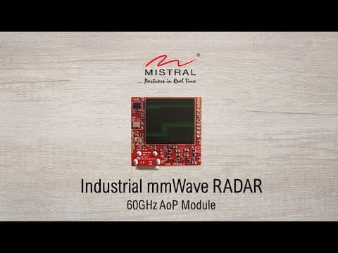 60 GHz Industrial AoP Radar on Module
