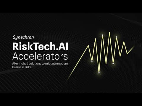 Synechron's RiskTech AI Accelerator Explainer Video