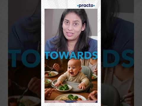 When & How to Start Solids for Your Baby 👶🍲 #shorts #practo