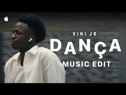 AirPods Pro 3 starring Vini Jr. (Music Edit) with the world’s best in-ear Active Noise Cancellation