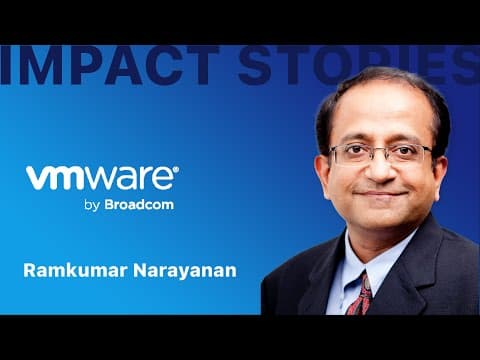 Impact Stories | VMware X Zinnov | Ramkumar Narayanan