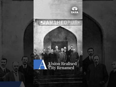 #TDTY, Sakchi was renamed Jamshedpur in 1919, in honour of our founder Jamsetji Tata. #ThisIsTata