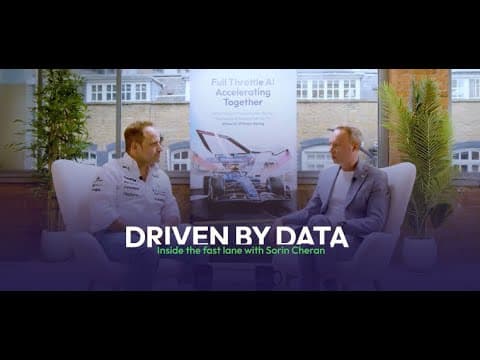 Driven by Data - Inside the Fast Lane with Sorin Cheran, CIAO, Atlassian Williams Racing