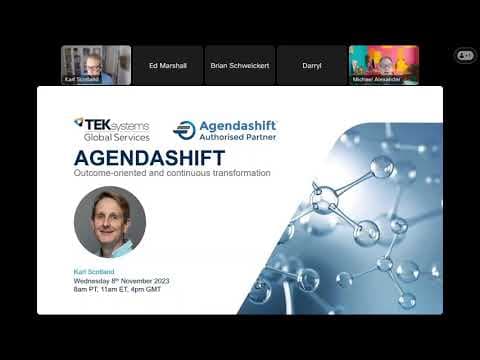 TEKsystems Global Services and Agendashift continuous transformation webinar