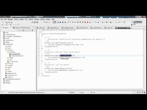 Seminar on Setup ColdFusion Application using Fusebox MVC Architecture