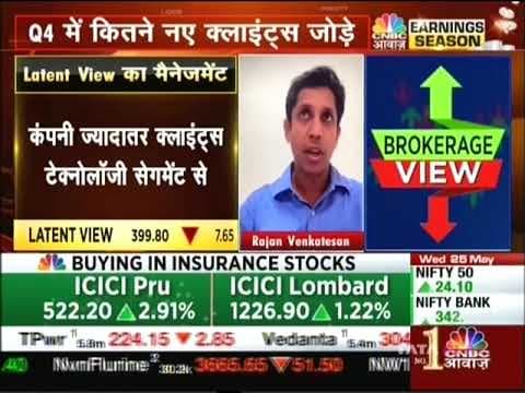 Rajan Venkatesan, CFO - LatentView Analytics, on CNBC Awaaz