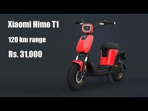 Xiaomi launches e-scooter cheaper than a smartphone!