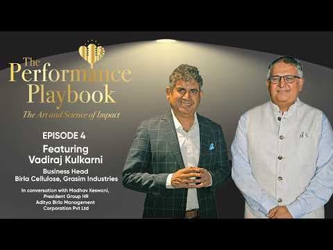 The Performance Playbook - Episode 4 with Vadiraj Kulkarni