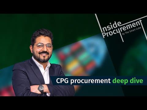 Inside Procurement: CPG procurement deep-dive